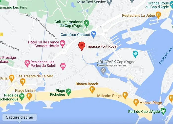 Sopraland 515, T2 Parking Piscine, 200m アパート